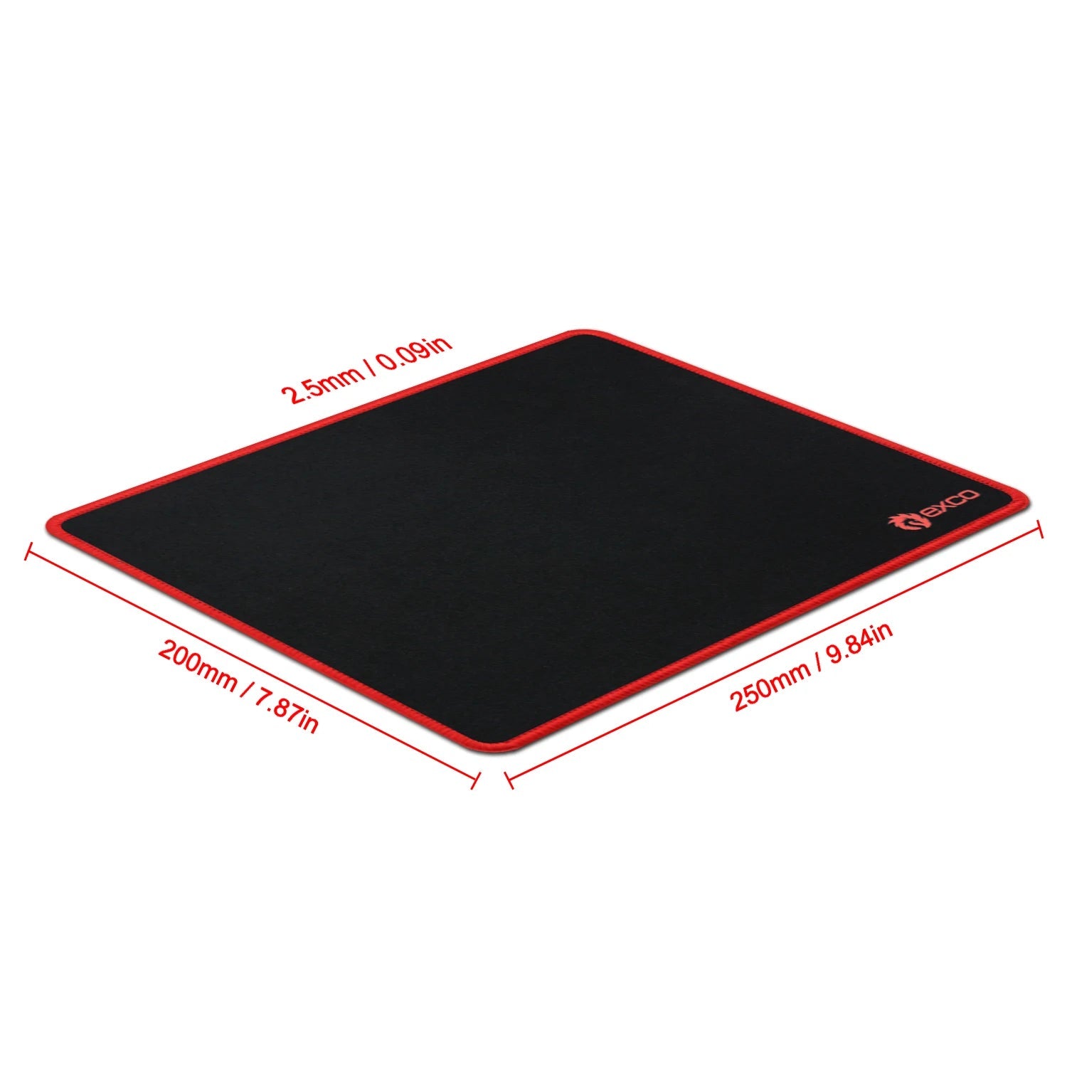 Tapete de Rato para Gamers - Preciso, Bordas Costuradas, Superfície Suave e Lavável Tapete de Rato para Gamers - Preciso, Bordas Costuradas, Superfície Suave e Lavável